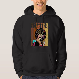 Sudadera Mes de la Historia Afroamericana Vintage Afro 