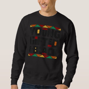 Sudadera Mes de la Historia de Jóvenes Dotados y Negros Afr