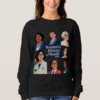 Sudadera Mes de la Historia de la Mujer 2026 – Celebrando l