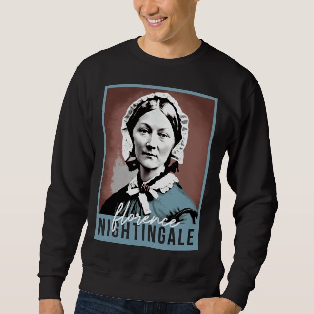 Sudadera Mes de la Historia de la Mujer Enfermera Florence  (Anverso)