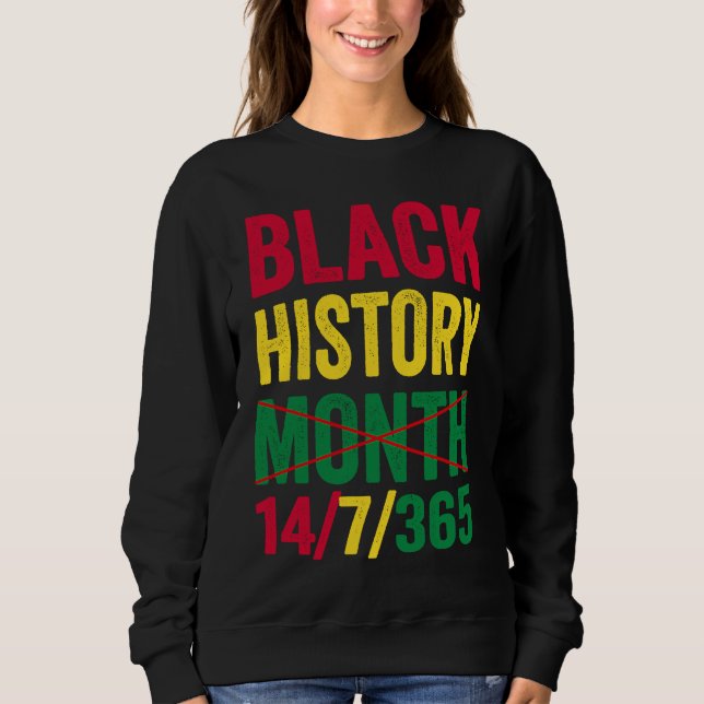 Sudadera Mes de la Historia Negra (Anverso)