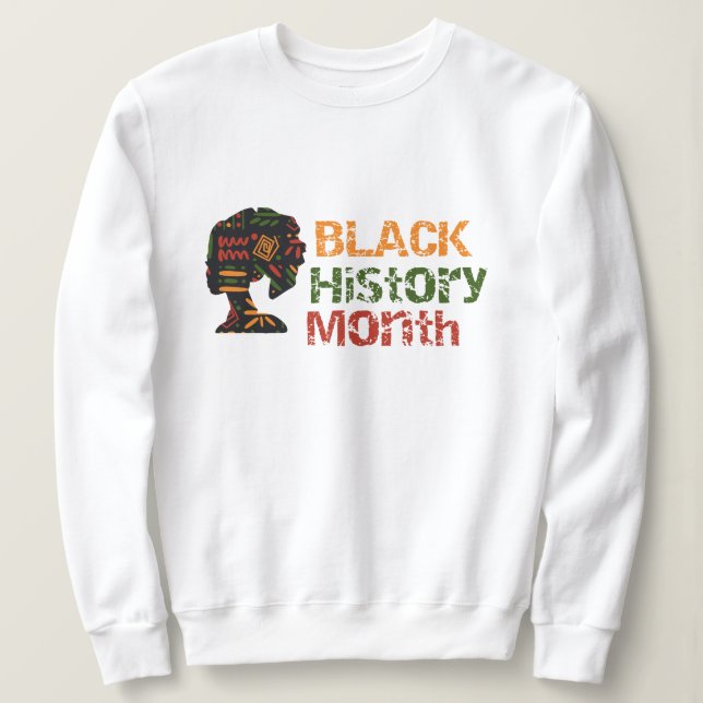 Sudadera Mes de la historia negra (Anverso del diseño)