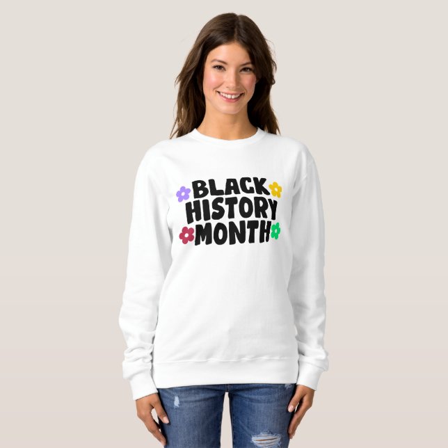 Sudadera Mes de la Historia Negra (Anverso completo)