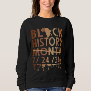 Sudadera Mes de la historia negra 2022 Historia negra 365 M