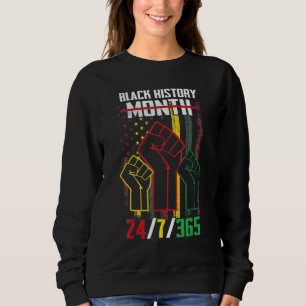 Sudadera Mes de la historia negra 247365 Afro-Americana M