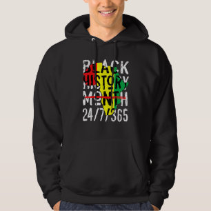 Sudadera Mes de la Historia Negra 247365 Mapa de África Mel