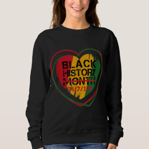 Sudadera Mes de la historia negra 247365 Melanin negro afri