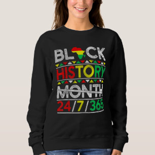 Sudadera Mes de la historia negra 247365 Melanin negro afri