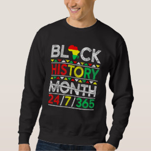 Sudadera Mes de la historia negra 247365 Melanin negro afri