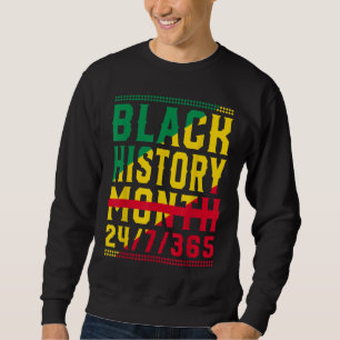 Sudadera Mes de la historia negra 247365 Melanin Orgullo af