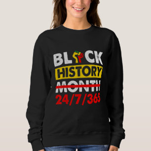 Sudadera Mes de la historia negra 247365 Orgulloso BLM Mela