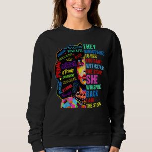 Sudadera Mes de la Historia Negra camiseta Mujer Africana A