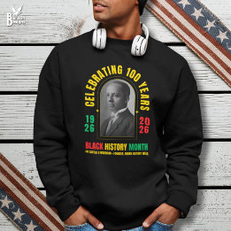 Sudadera Mes de la Historia Negra Centenario 100 Años BHM