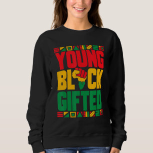 Sudadera Mes de la historia negra Chicas niños jóvenes de c