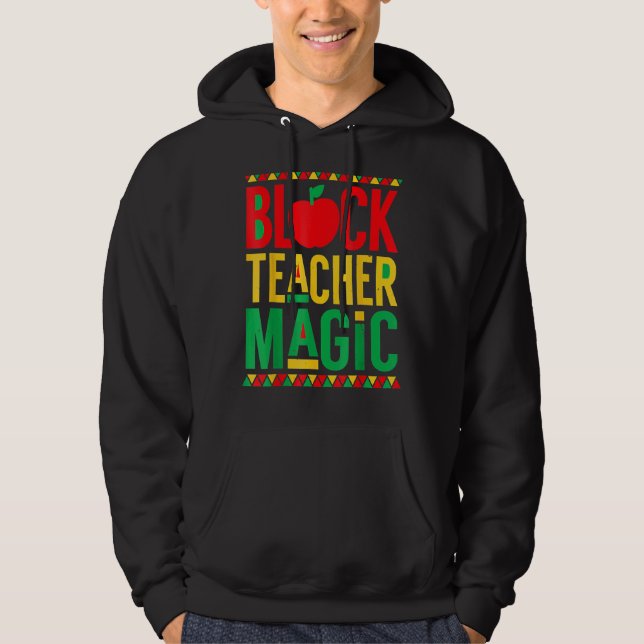 Sudadera Mes de la historia negra de los hombres mágicos de (Anverso)