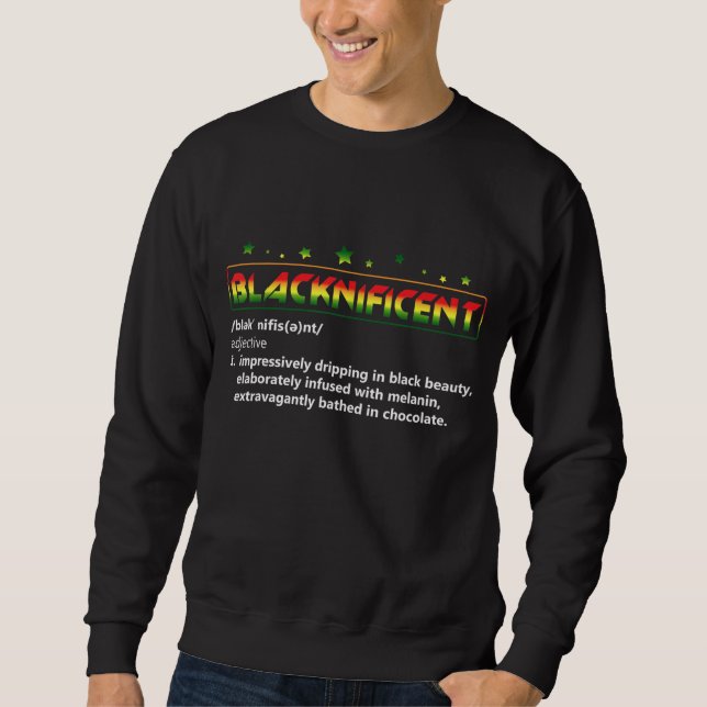Sudadera Mes de la historia negra del orgullo de definición (Anverso)