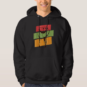 Sudadera Mes de la Historia Negra del Puño Afro Orgullo Afr