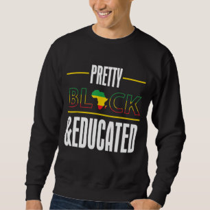 Sudadera Mes de la historia negra educada por los bonitos
