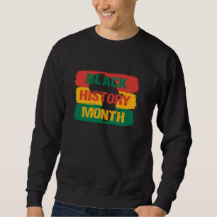 Sudadera Mes de la Historia Negra es Historia Estadounidens