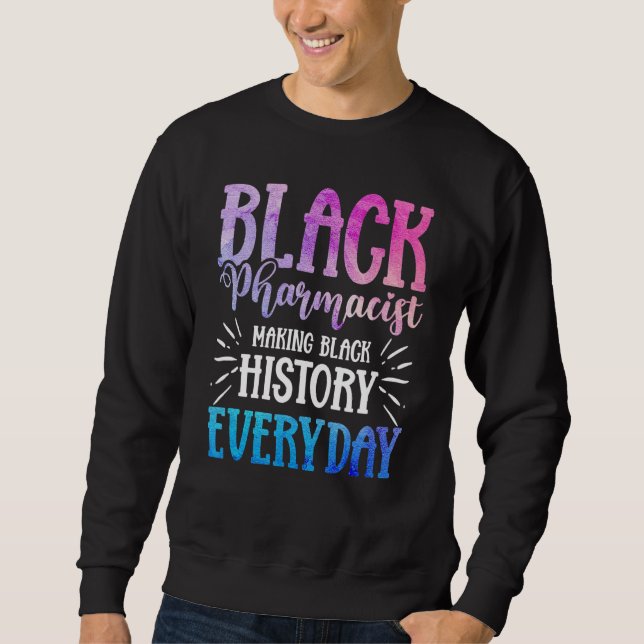 Sudadera Mes de la Historia Negra Farmacéuticos Africanos A (Anverso)