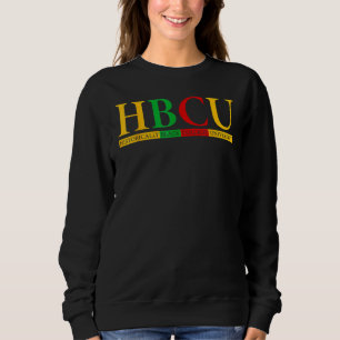 Sudadera Mes de la Historia Negra HBCU Afro Orgullo African