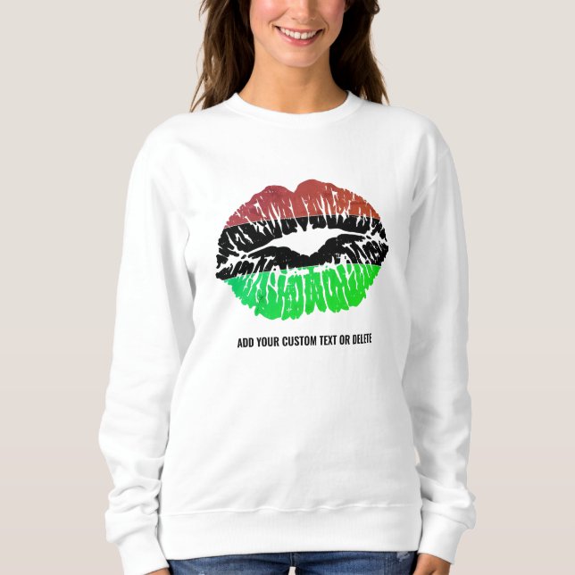 Sudadera Mes de la Historia Negra Justicia por Igualdad (Anverso)
