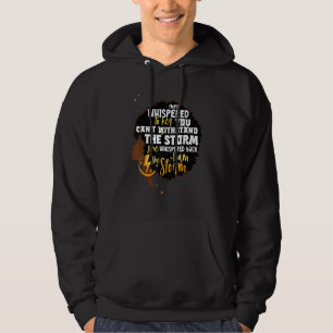 Sudadera Mes de la historia negra, mujer africana africana,