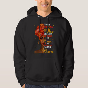 Sudadera Mes de la Historia Negra Mujer Africana Afro Yo So