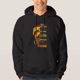 Sudadera Mes de la historia negra Mujer africana Afro Yo so