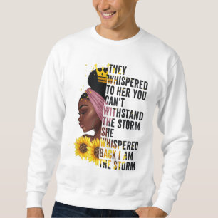 Sudadera Mes de la Historia Negra Mujeres Africanas Afro Yo