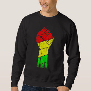 Sudadera Mes de la historia negra Mujeres pustas Hombres Ni
