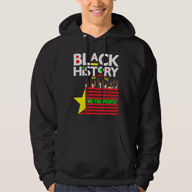 Sudadera Mes de la Historia Negra Nosotros, Los Hombres Muj (Anverso)