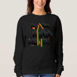 Sudadera Mes de la Historia Negra Orgullo Africano American