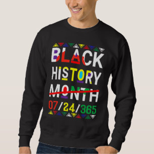 Sudadera Mes de la Historia Negra Orgullo de Melanina Afroa