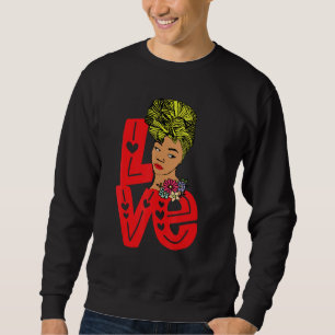 Sudadera Mes de la historia negra Pajama ama amor afroameri