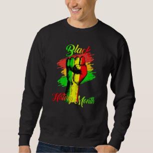 Sudadera Mes de la Historia Negra Primeras Mujeres Hombres