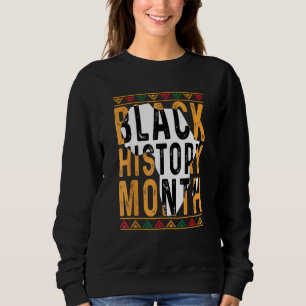 Sudadera Mes de la Historia Negra Raíces Africanas Retro Bl