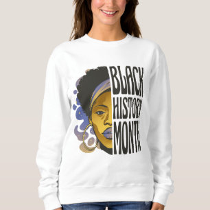 Sudadera Mes de la Historia Negra - Reina Mujer Melanina