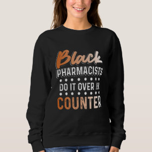 Sudadera Mes de la Historia Negra sobre farmacéuticos afroa