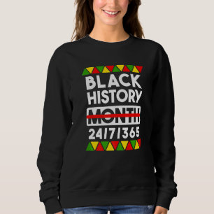 Sudadera Mes de la Historia Negra Vaporware Historia Negra