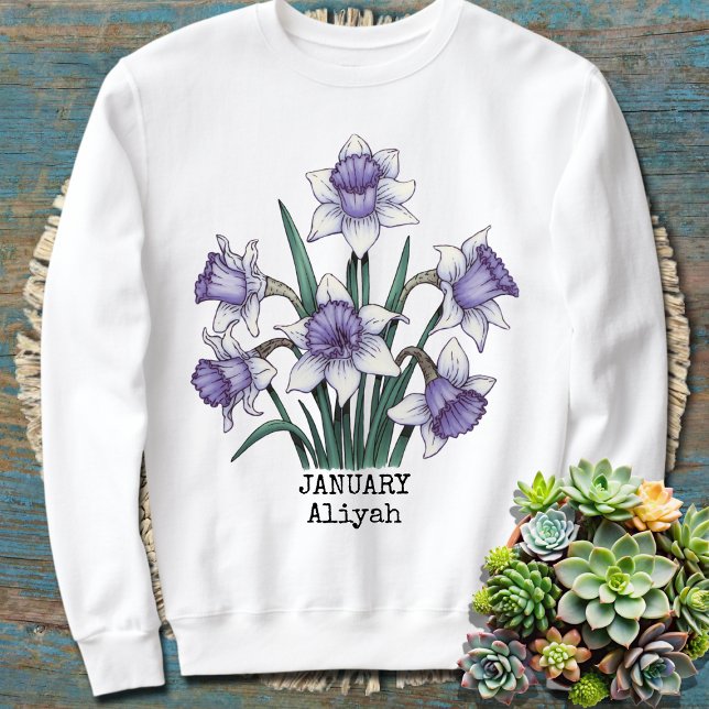 Sudadera Mes de nacimiento personalizado Abuela de regalo d (Subido por el creador)