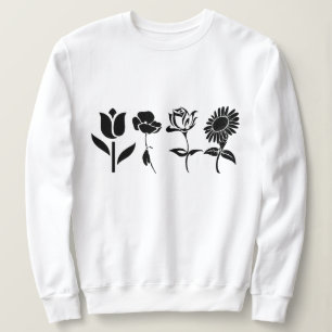 Sudadera Mes de nacimiento personalizado Flor de nacimiento