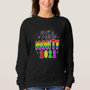 Sudadera Mes De Orgullo 2022 Lgbt Q Jester Gorra Bandera Ar