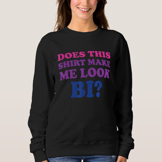 Sudadera Mes De Orgullo Lgbt Tee Me Hace Ver Bi 1 (Anverso)
