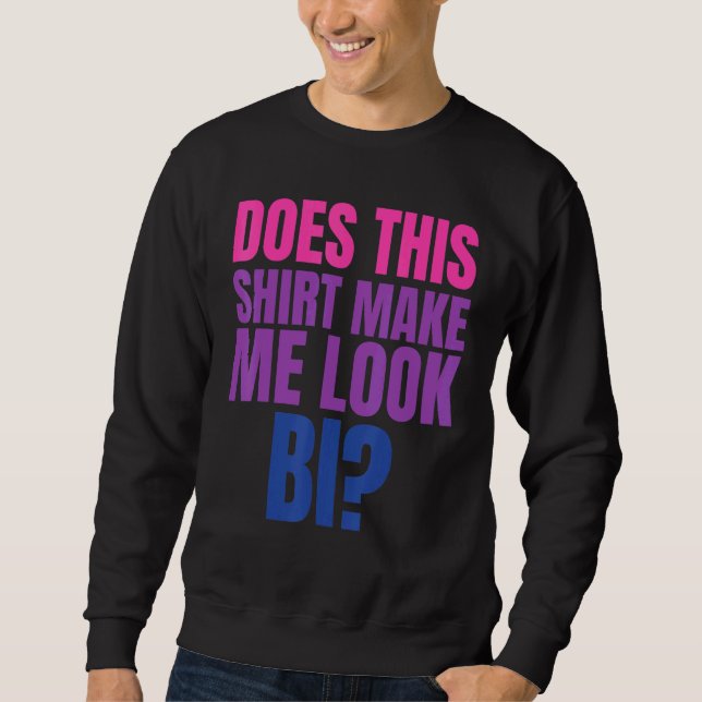 Sudadera Mes De Orgullo Lgbt Tee Me Hace Ver Bi 3 (Anverso)
