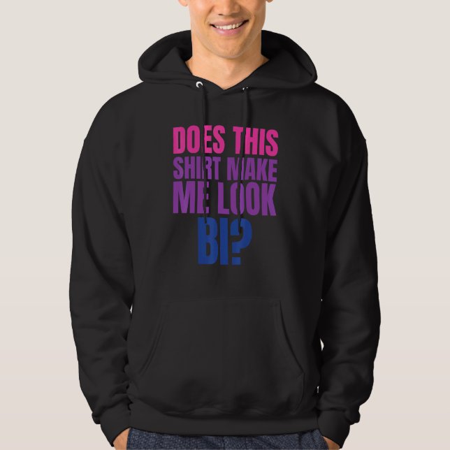 Sudadera Mes De Orgullo Lgbt Tee Me Hace Ver Bi 3 (Anverso)