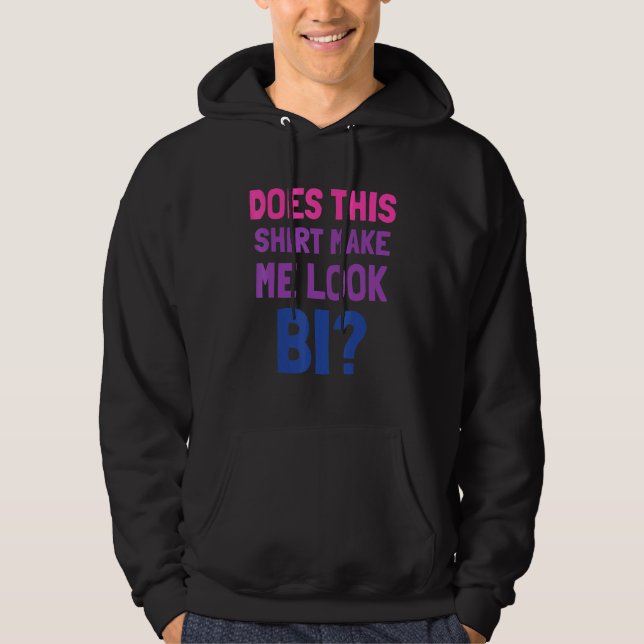 Sudadera Mes De Orgullo Lgbt Tee Me Hace Ver Bi 4 (Anverso)