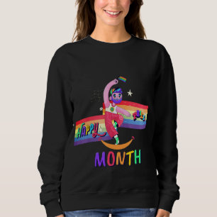 Sudadera Mes de Orgullo Transgénero Lesbiano Gay Bisexual L