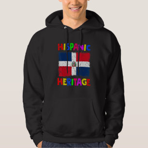 Sudadera Mes de Patrimonio Hispano Nacional República Domin