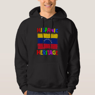 Sudadera Mes de Patrimonio Nacional Hispano Latina Venezuel